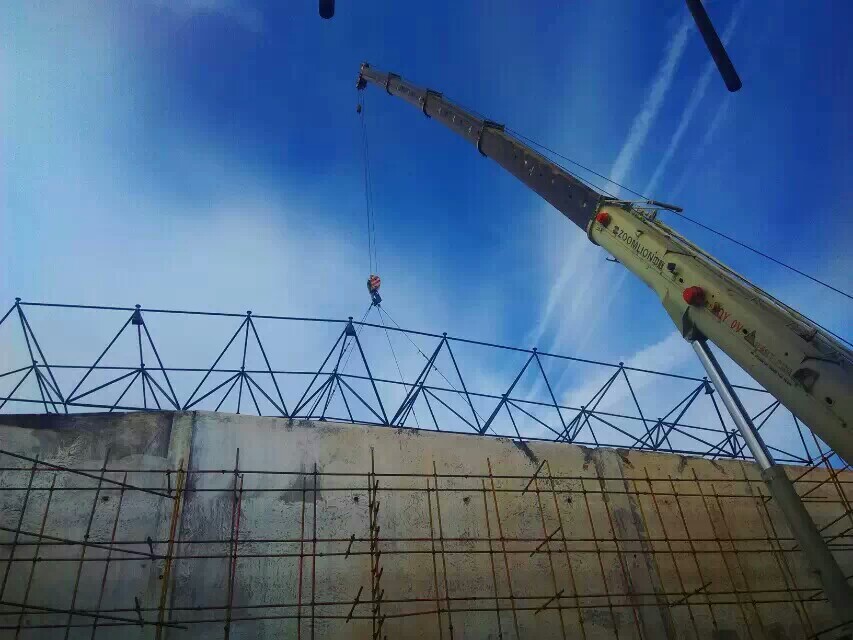 河间食堂网架结构工程